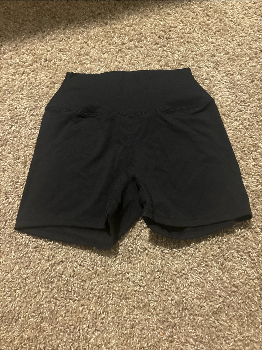 Amazon Women’s Black High-Waist Athletic Shorts